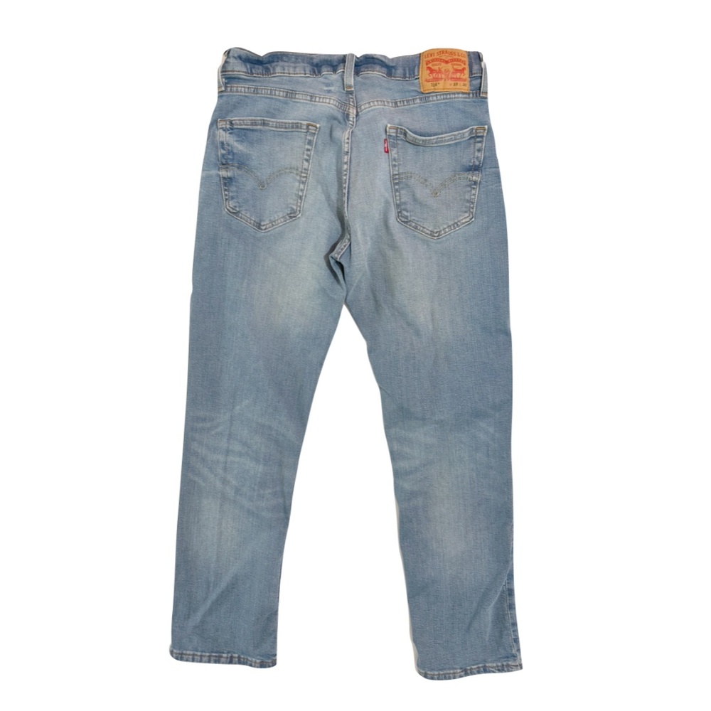Levi's 514 Straight Fit Men's Jeans Size 33x30 Medium Wash - Picture 5 of 13